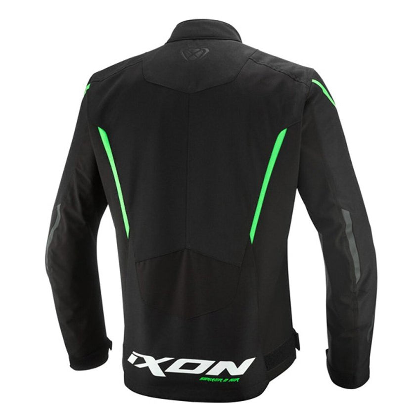 Giubbotto Moto Estivo Ixon STRIKER 2 AIR WP Nero Verde