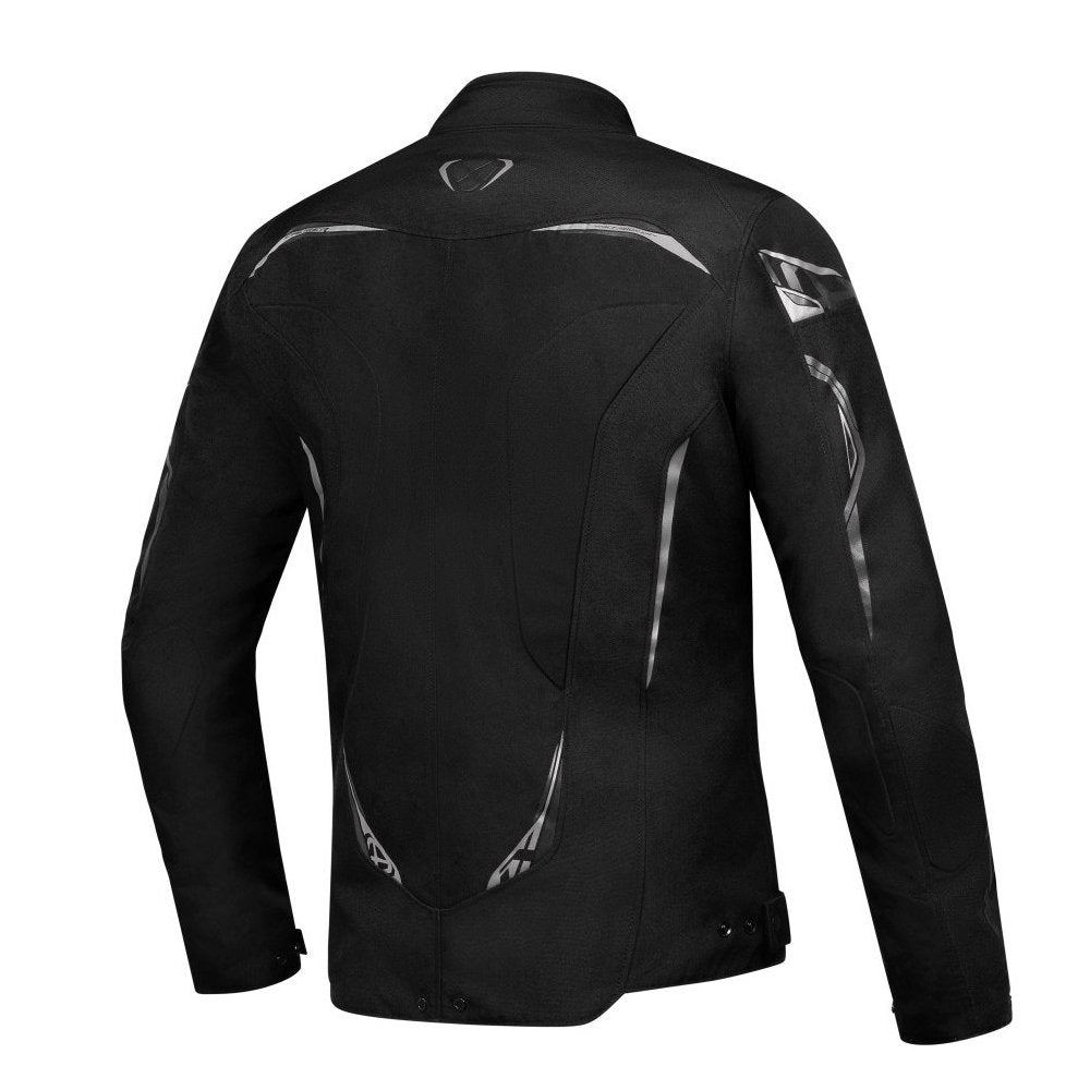 Giubbotto Moto Uomo IXON CALIBER Nero Impermeabile