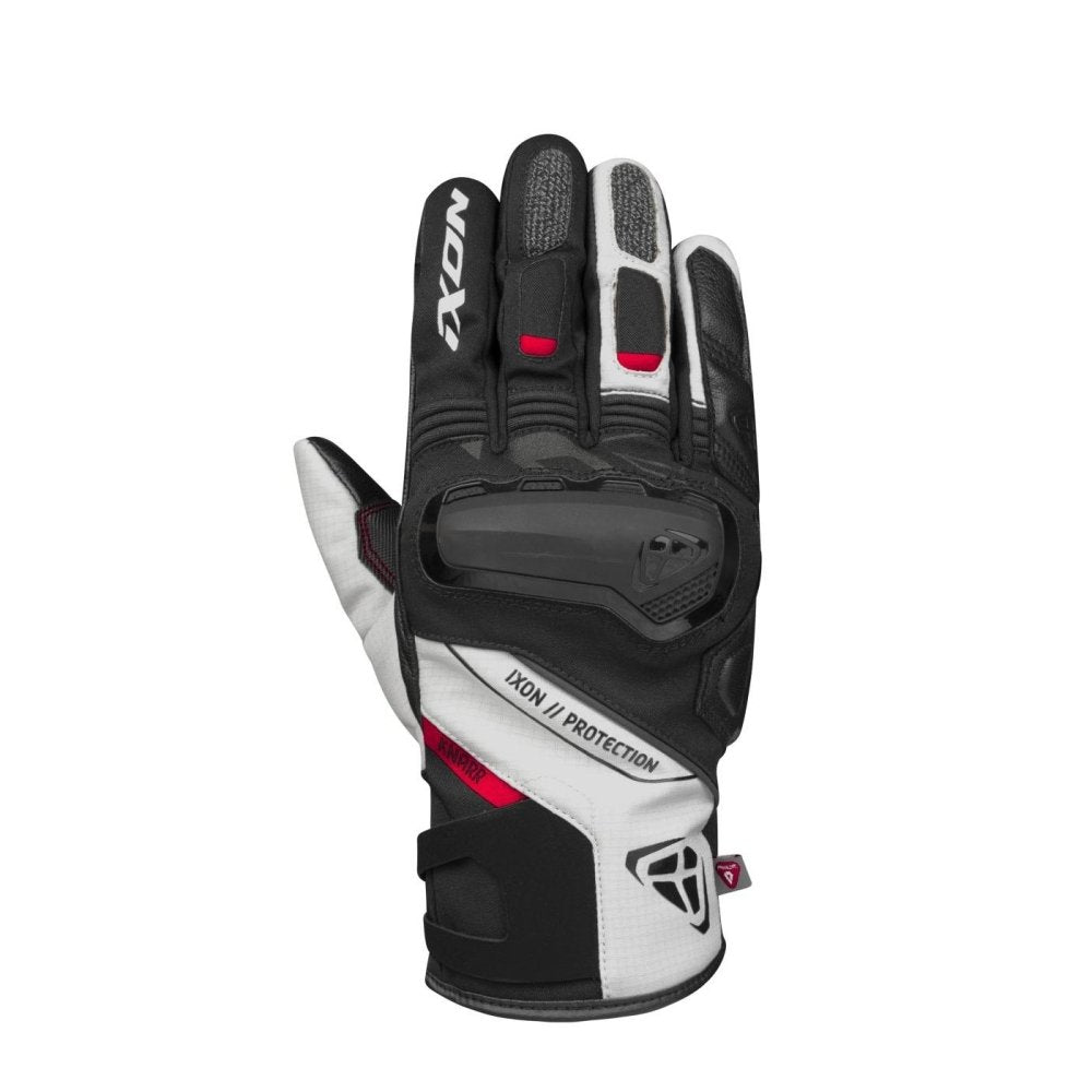 Guanti Moto Invernali Uomo IXON PRO KNARR Nero Grigio Rosso