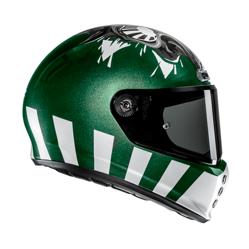 Hjc V10 CRANIA MC4 Verde Metallizzato