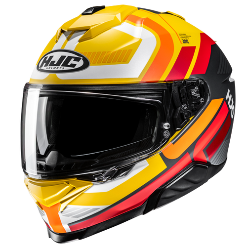 Hjc i71 VIZ MC3SF Giallo Opaco Arancione Rosso