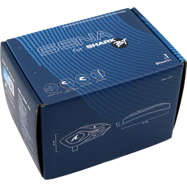 Interfono SENA for SHARK - BTS Black Singolo