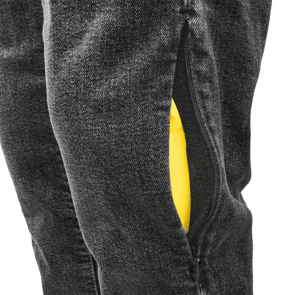 Jeans Moto Donna S-LINE Street Rider Nero Con Protezioni