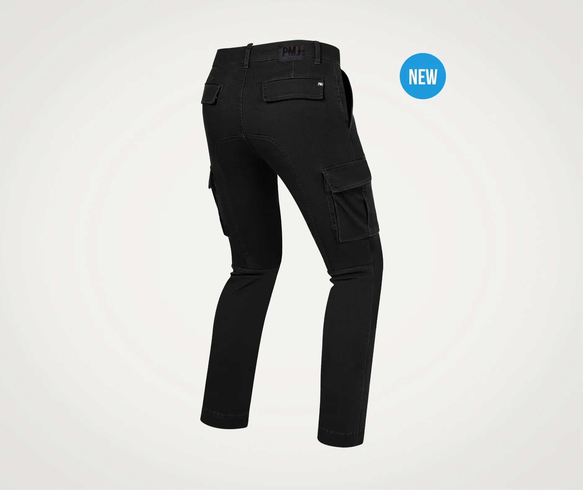 Pantalone Moto Cargo PMJ AVIATOR Nero