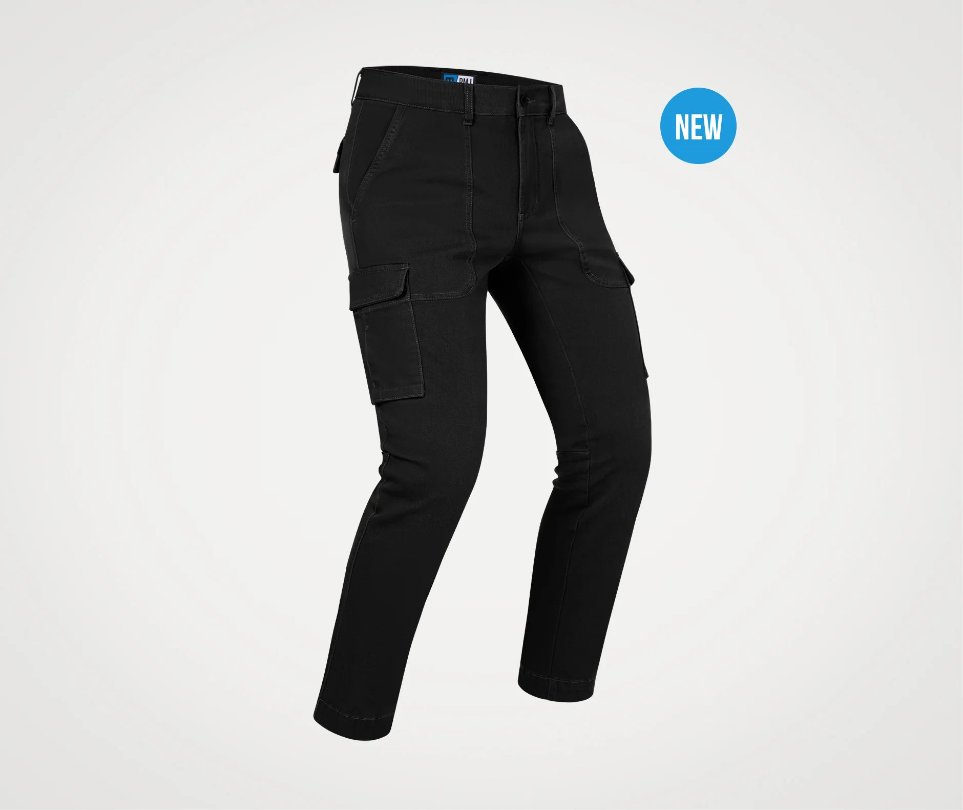 Pantalone Moto Cargo PMJ AVIATOR Nero