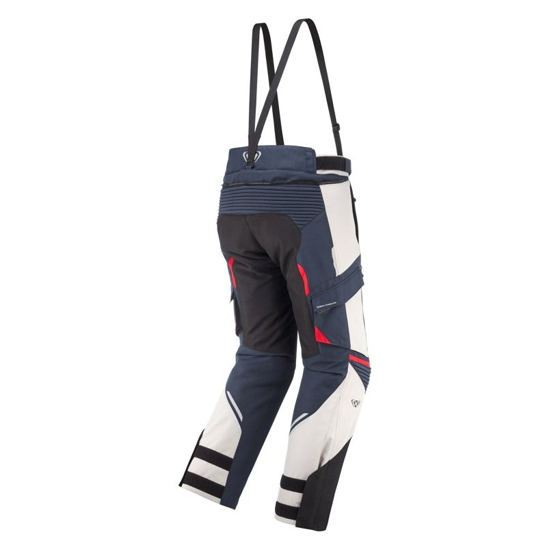 Pantaloni Moto Uomo IXON MIDGARD PT C Taglie Grandi Grigio Navy Nero
