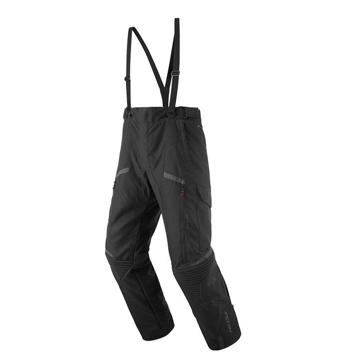 Pantaloni Moto Uomo IXON MIDGARD PT C Taglie Grandi Nero