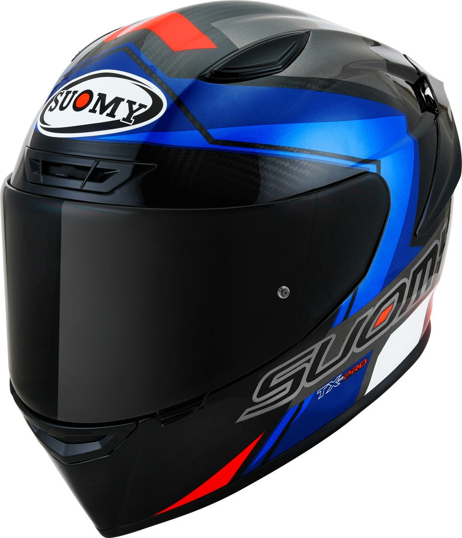 SUOMY TX-PRO Glam Blue Blu Rosso Bianco Lucido