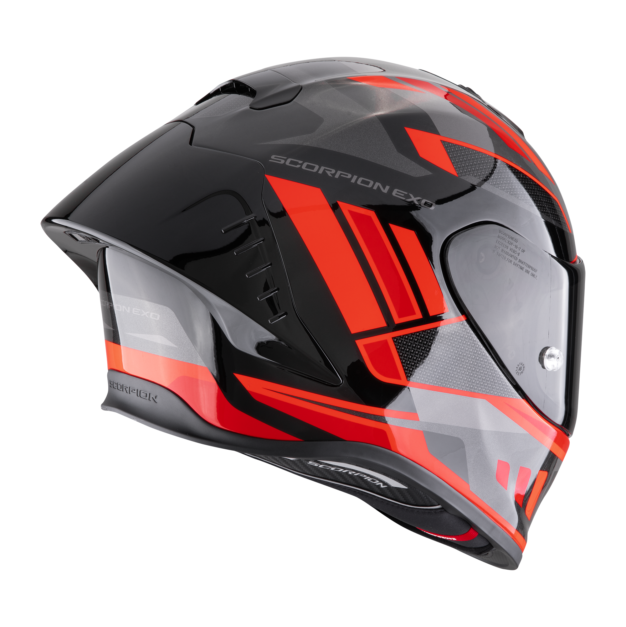 Scorpion EXO-R1 EVO 2 Air Vital Nero Argento Rosso