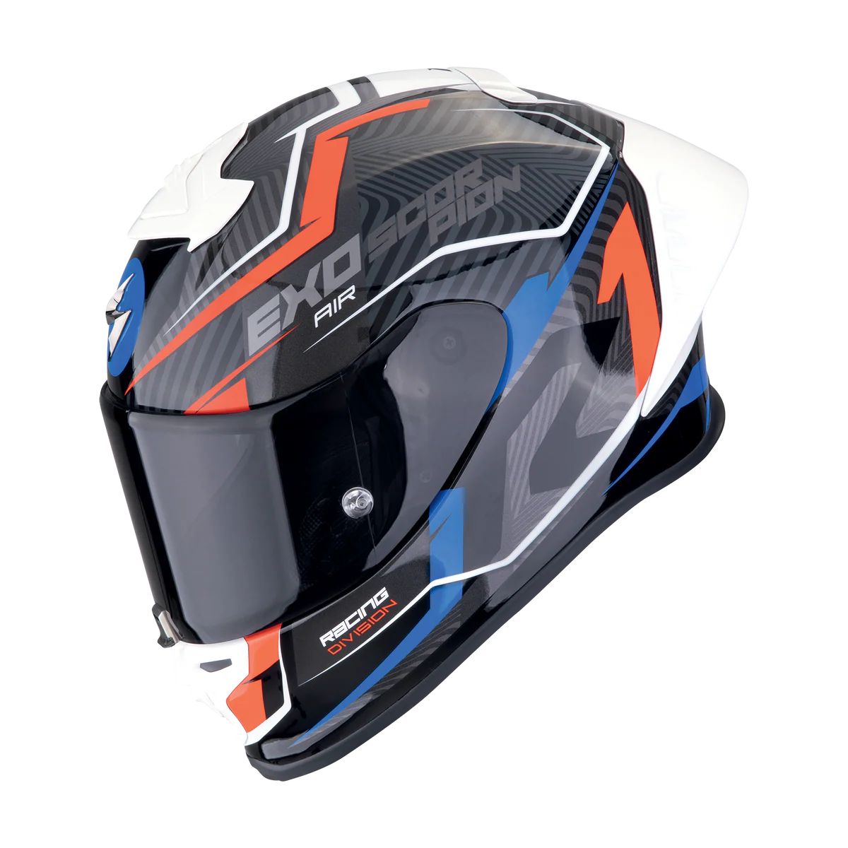 Casco Moto Integrale Scorpion EXO-R1 EVO 2 Air Coup Nero Rosso Blu
