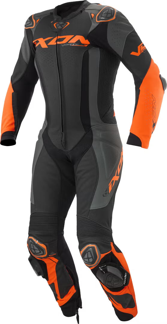 ixon-vortex-3-1-piece-motorcycle-leather-suit-black-grey-orange-xl-ixo-102201026-1111-xl-figure-1