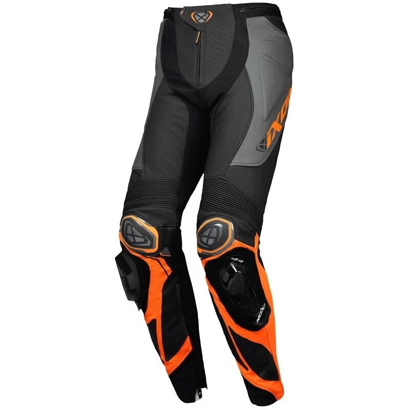 pantalone-moto-in-pelle-ixon-vortex-3-pt-nero-antracite-arancio_217676