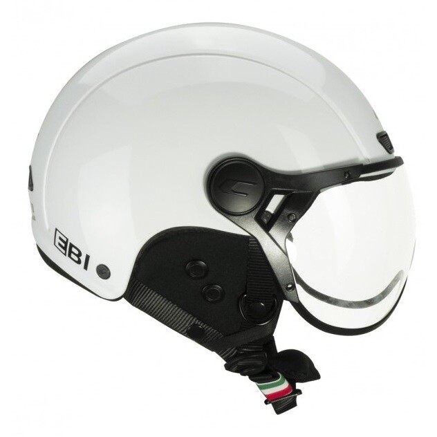Casco CGM E-Bike 801A EBI Mono Bianco Con Visiera Sagomata