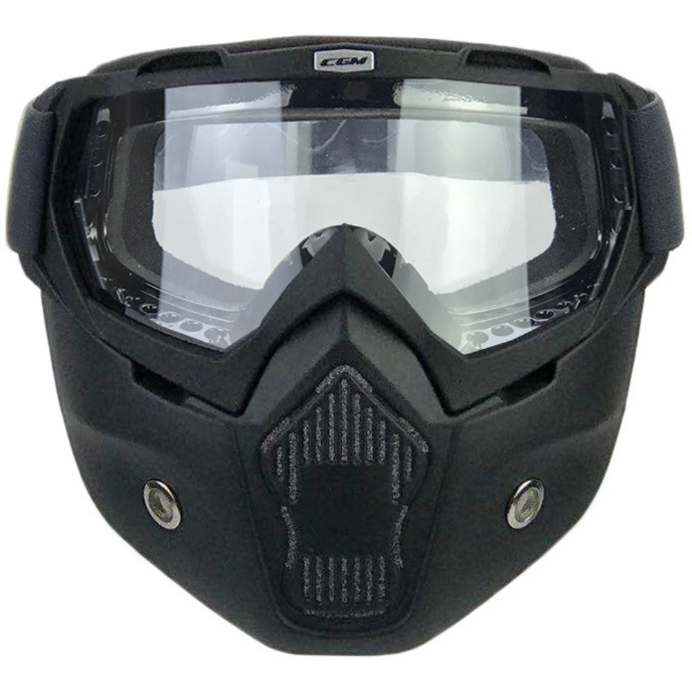 Machera CGM Mask Nero Opaco CE Universale