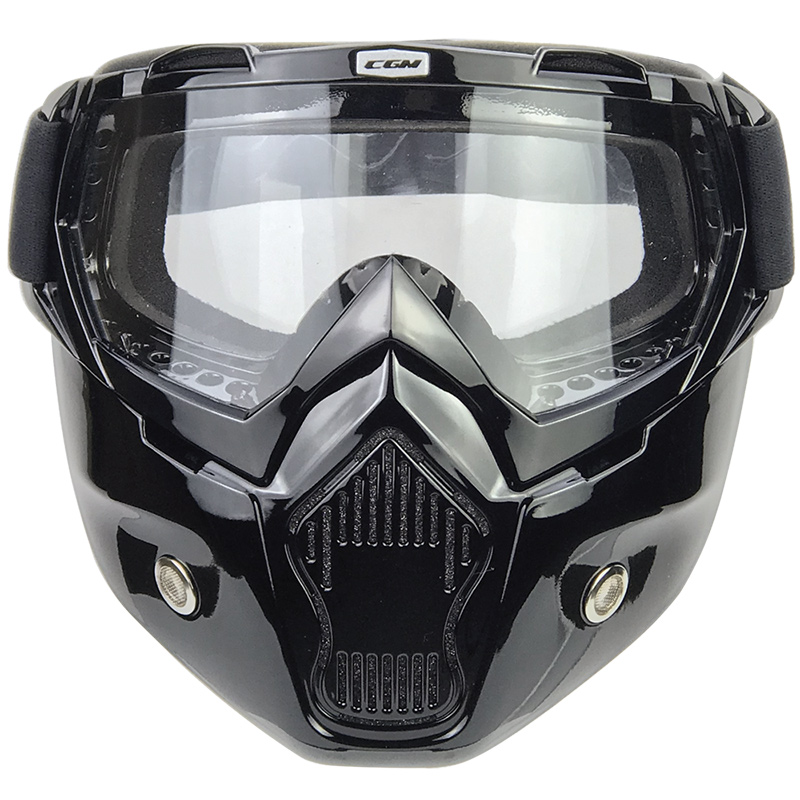 Machera CGM Mask Nero Lucido CE Universale