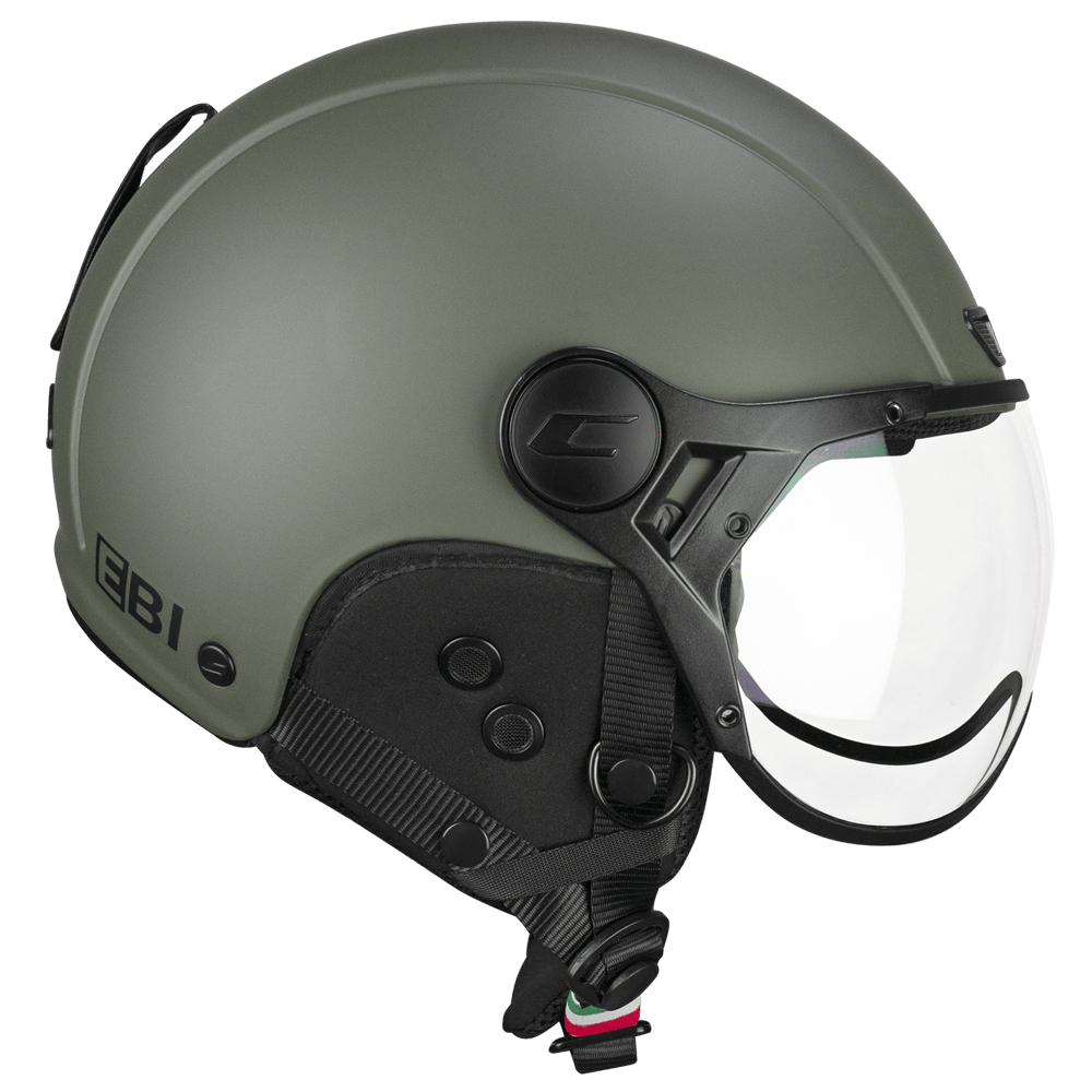 Casco CGM E-Bike/Scii 801A EBI MONO Verde Militare Opaco