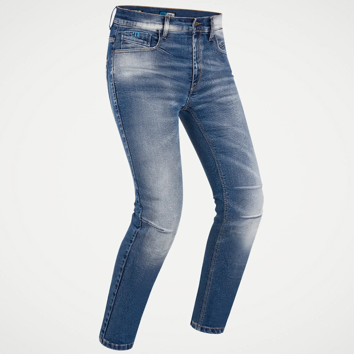 PMJ Jeans Uomo Modello Cruise T-Stretch Single Layer CE AA Con Protezioni