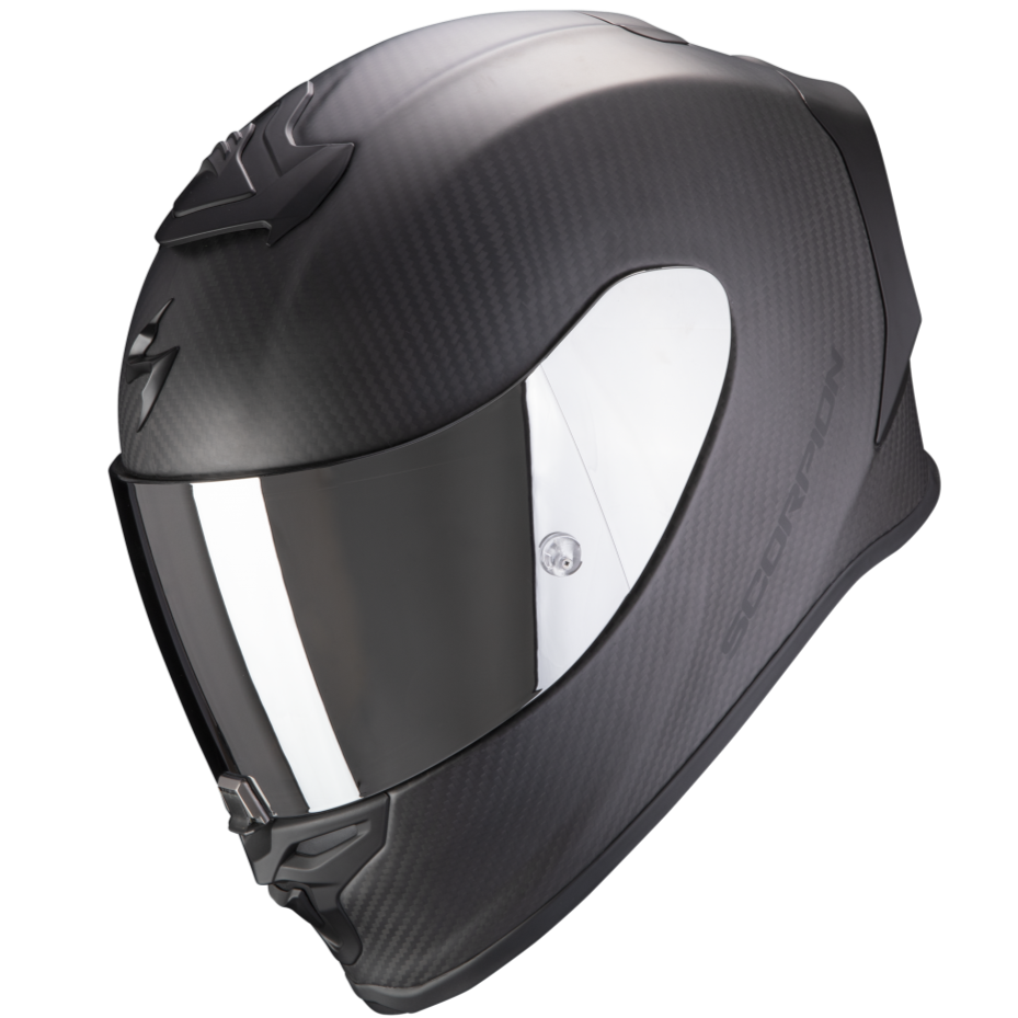 Casco Integrale Scorpion EXO R1 EVO Carbon AIR Solid Nero Opaco ECE 22-06