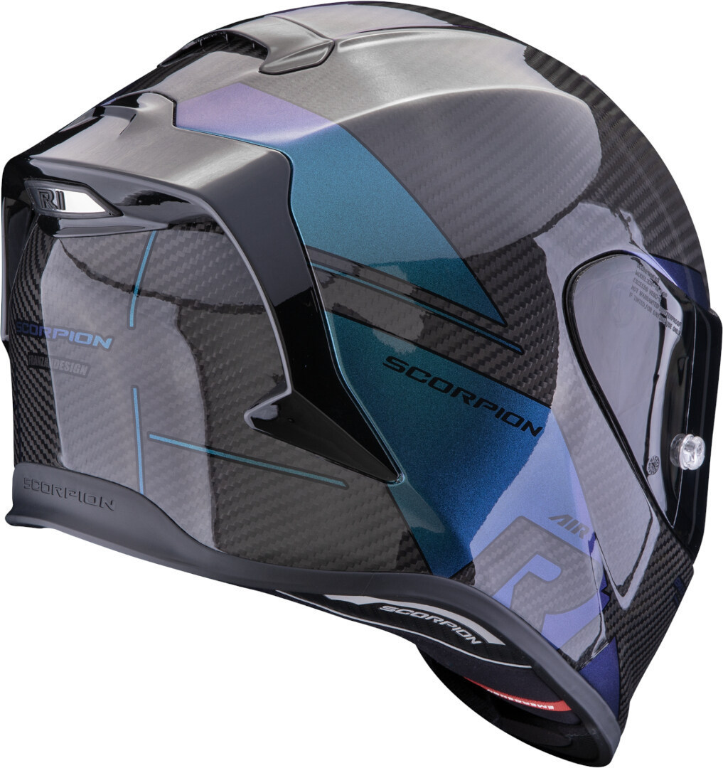 Casco Integrale Scorpion EXO R1 EVO Carbon AIR RALLY Nero-Camaleon ECE 22-06