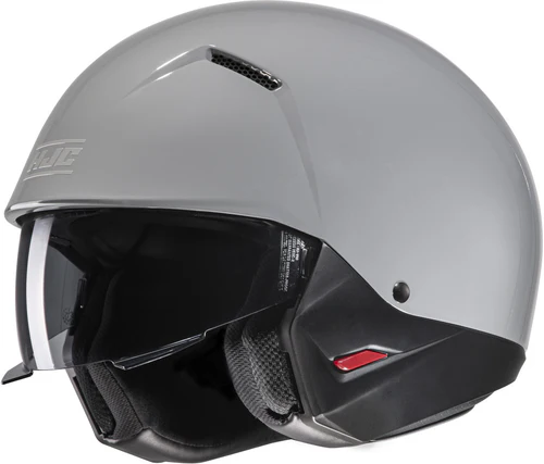 Casco Hjc i20 Jet Con Mentoniera Removibile Grey Con Occhialino Parasole Nuova Collezione