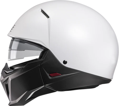 Casco Hjc i20 Jet Con Mentoniera Removibile Bianco Con Occhialino Parasole Nuova Collezione
