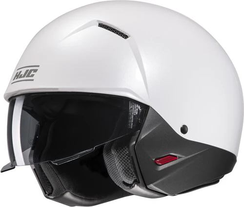 Casco Hjc i20 Jet Con Mentoniera Removibile Bianco Con Occhialino Parasole Nuova Collezione