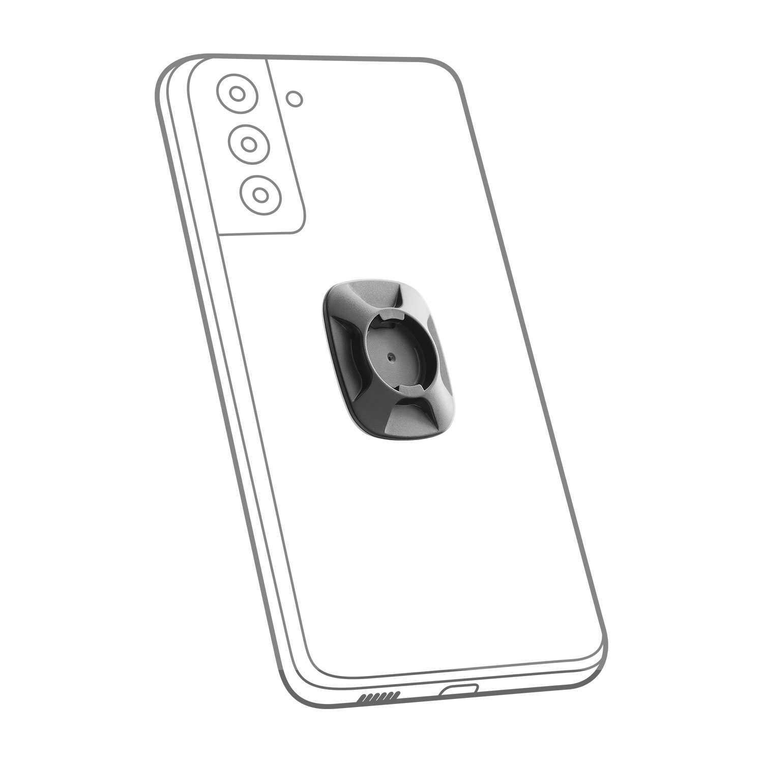 Piastra Adesiva Per Custodie Optiline