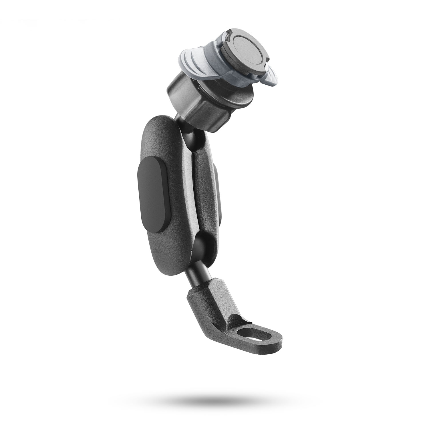 Optiline Pole Orbit Titanporta Cellulare Da Specchietto Moto In Metallo Con Braccio Snodabile