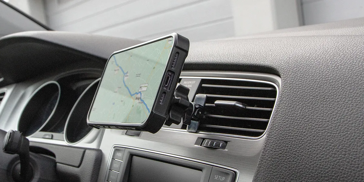 Optiline Mag Pro Airvent Porta Telefono Auto Magnetico Per Bocchette Aria