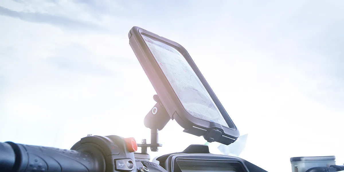 Optiline Hard Case Porta Cellulare Moto Impermeabile