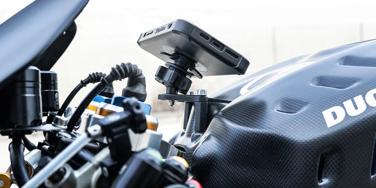 Optiline Custom Panigale V2/V4 Titan Porta Cellulare Per Ducati Panigale