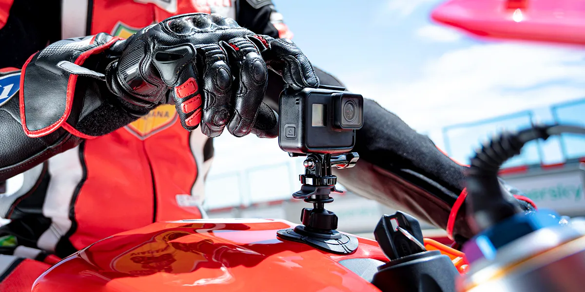 Optiline ACTION CAM Supporto Gopro Moto, Moto E Casco