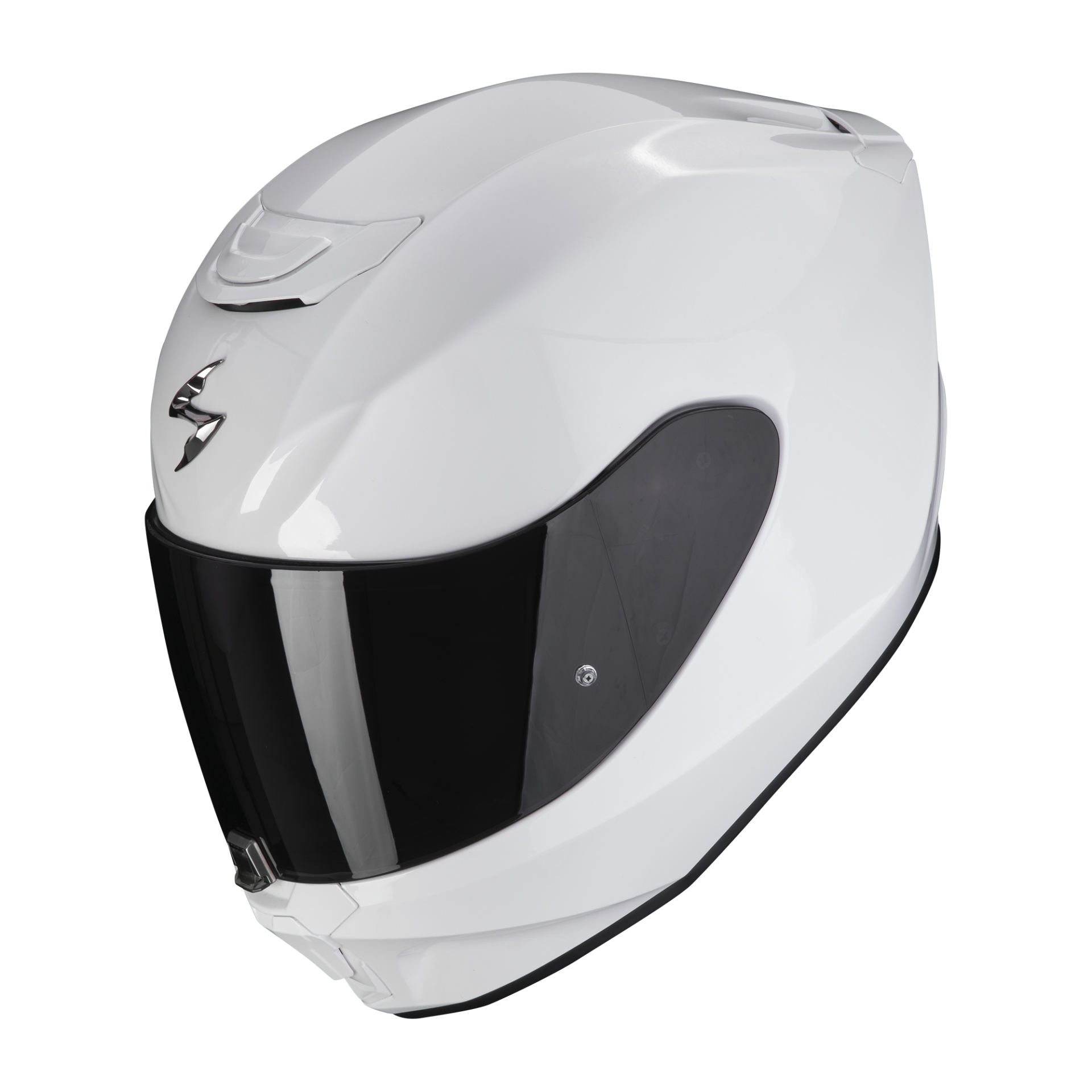 Casco Integrale Scorpion EXO 391 Solid Bianco Lucido ECE 22-06