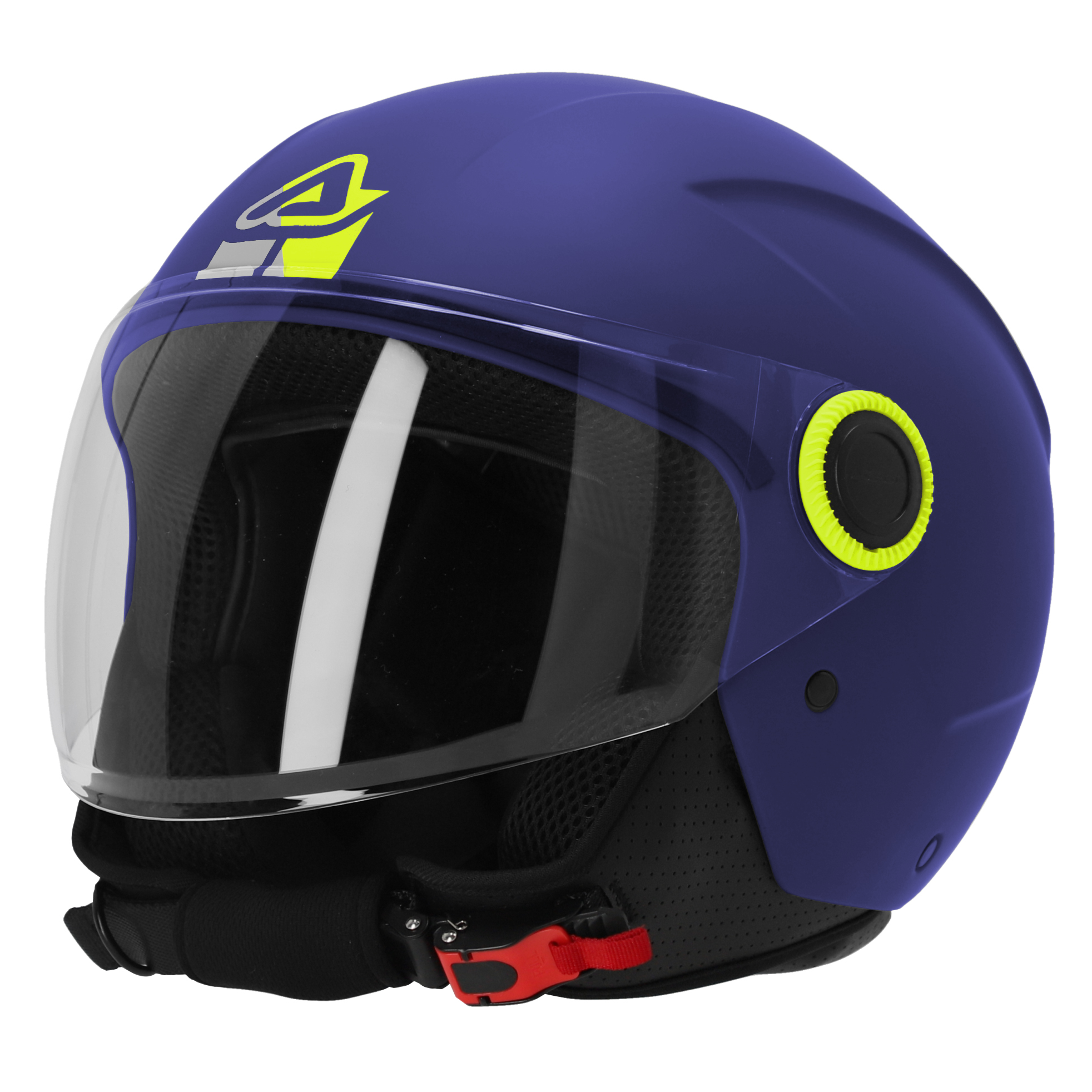 Casco Moto Jet ORIGINE Con Visiera - Omologato ECE 22-06, Leggero (1230g) - Foto 5