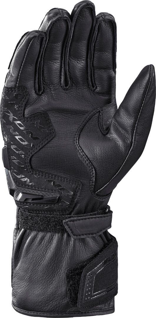 Guanti Moto Estivi Ixon THUND In Pelle Nero
