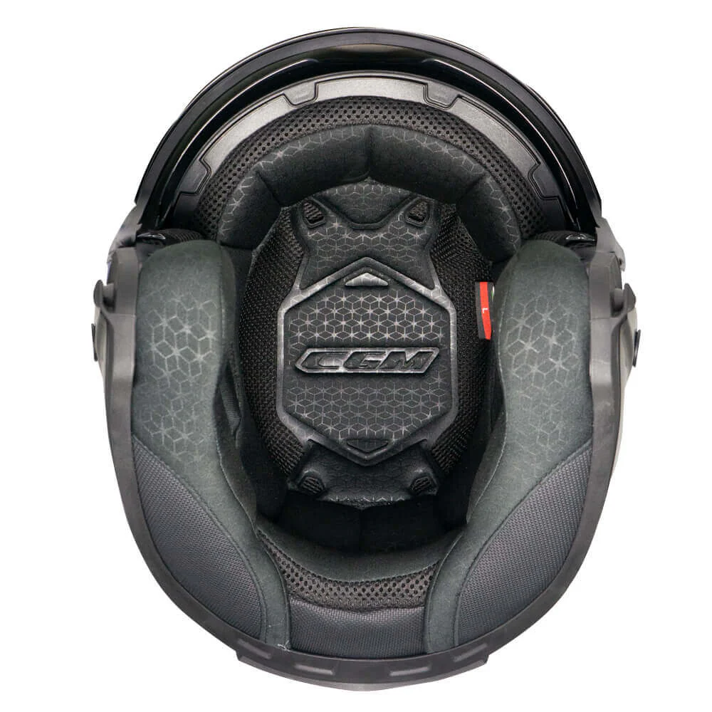 Casco CGM Jet 127A DEEP FREAKER Nero Rosso opaco ECE 22/06 New