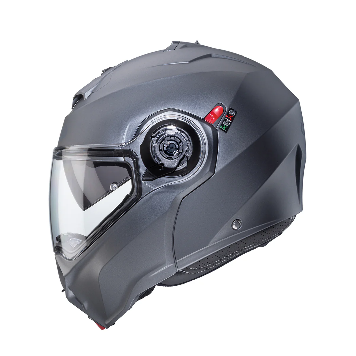 Casco Moto Caberg Modulare Duke Evo Matt Grigio Opaco
