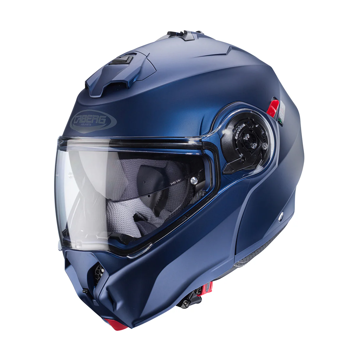 Casco Moto Modulare Caberg Duke Evo Matt Blu Yama