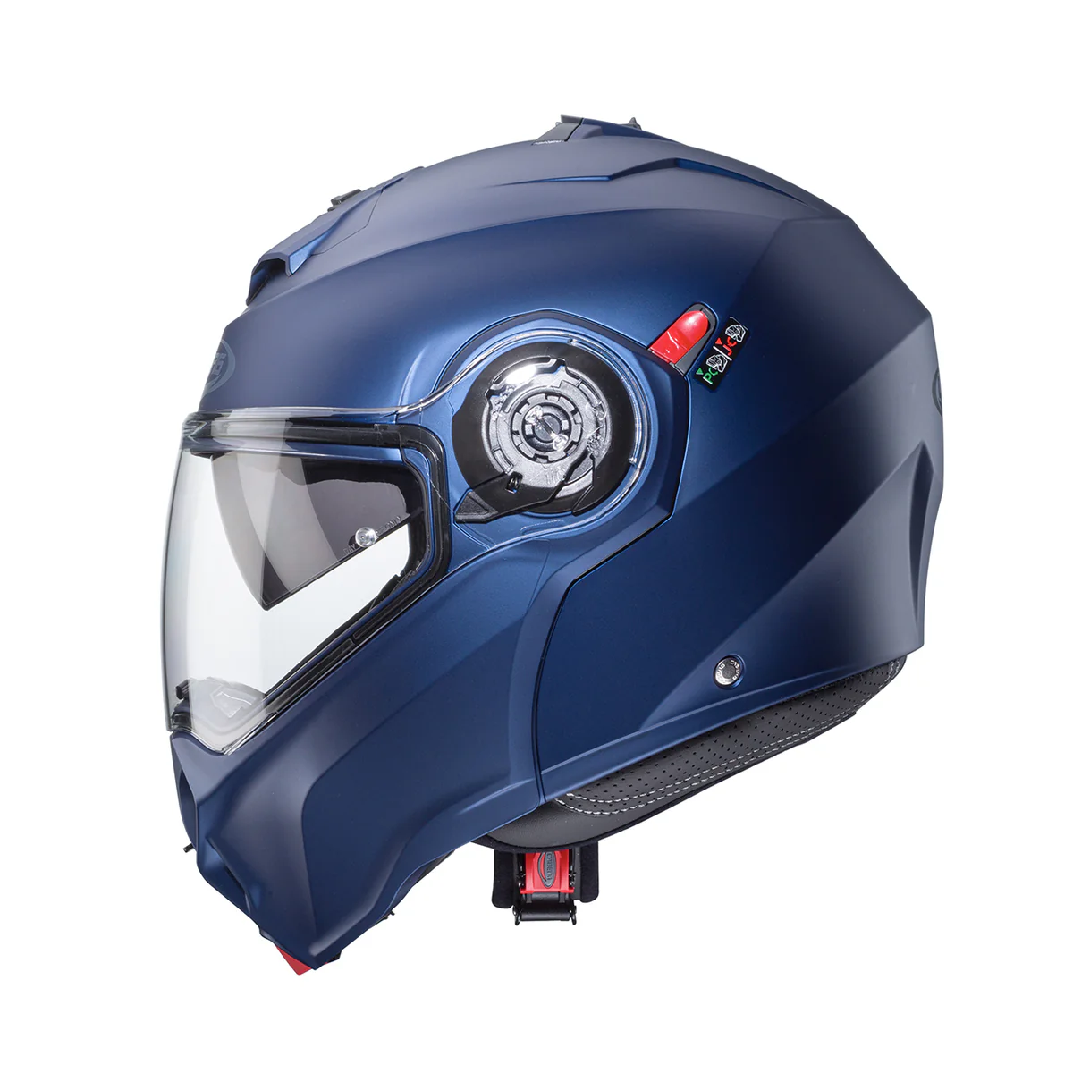 Casco Moto Modulare Caberg Duke Evo Matt Blu Yama