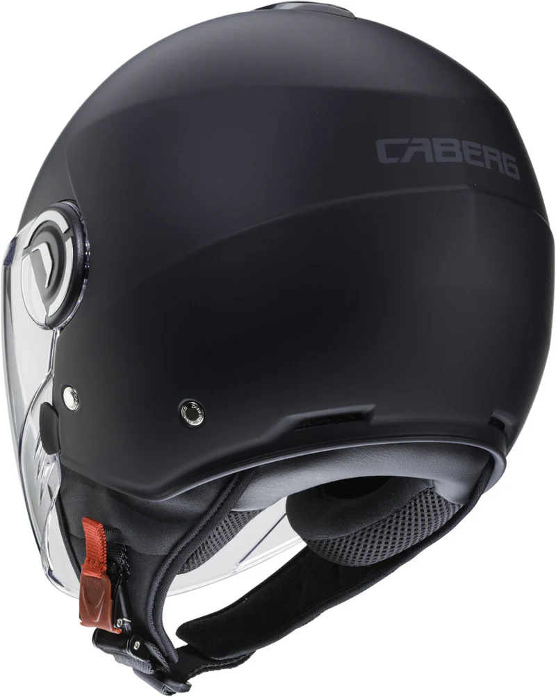 Casco Moto Caberg Jet Riviera V4 X Nero Opaco