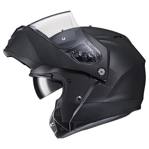 Casco Moto Modulare Hjc C91 N Semi Flat Black