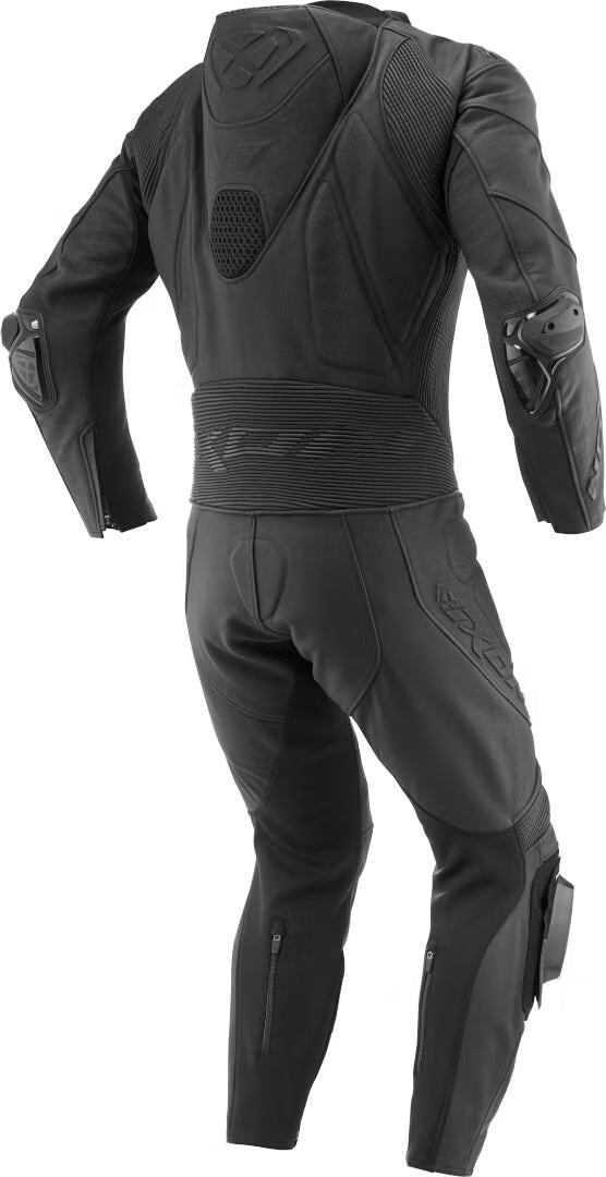 Tuta Moto In Pelle IXON VORTEX 3 Nero Nero