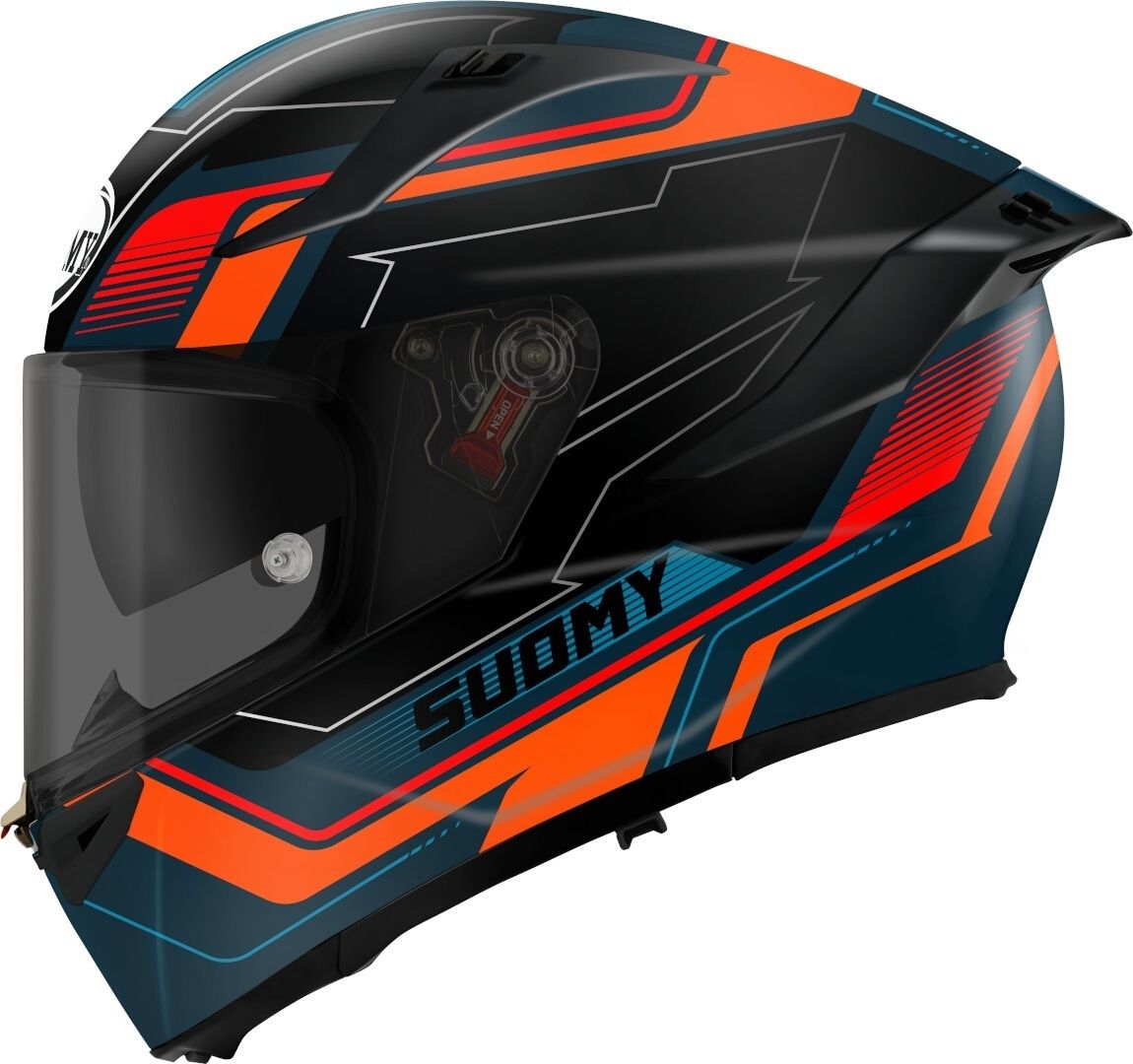 Casco Moto Integrale SUOMY SPEEDSTAR 2 VISUAL Matt Orange