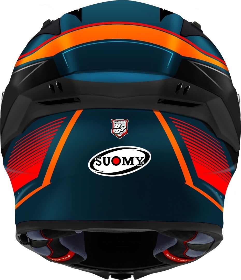 Casco Moto Integrale SUOMY SPEEDSTAR 2 VISUAL Matt Orange