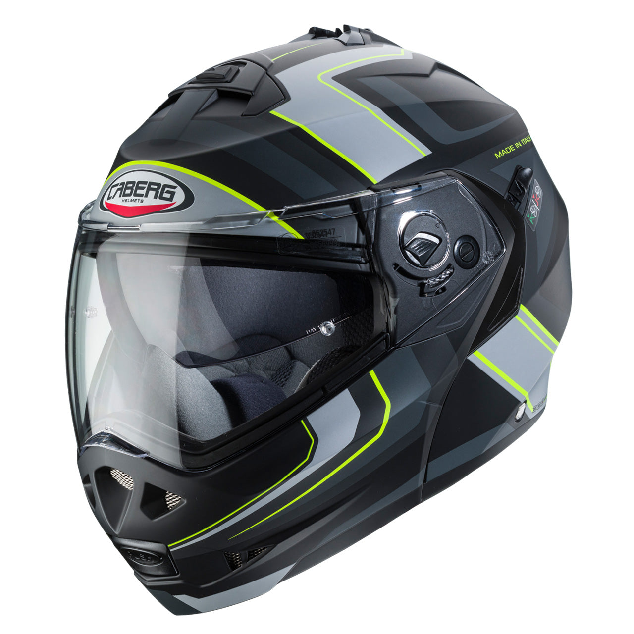 CABERG DUKE II TOUR I5 MATT BLACK / FLUO YELLOW / ANTHRACITE / SILVER P / J