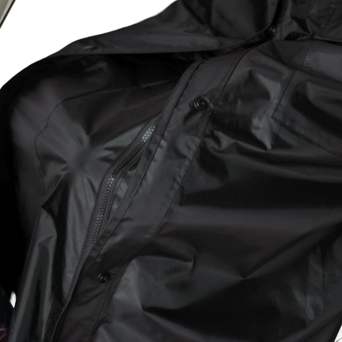 Trench Antipioggia T.J.Marvin Con Cappuccio E Inserto Coprigambe E05 Nero