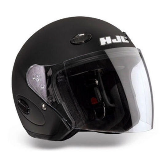 Casco Hjc Jet Cl-33 Rubertone Black