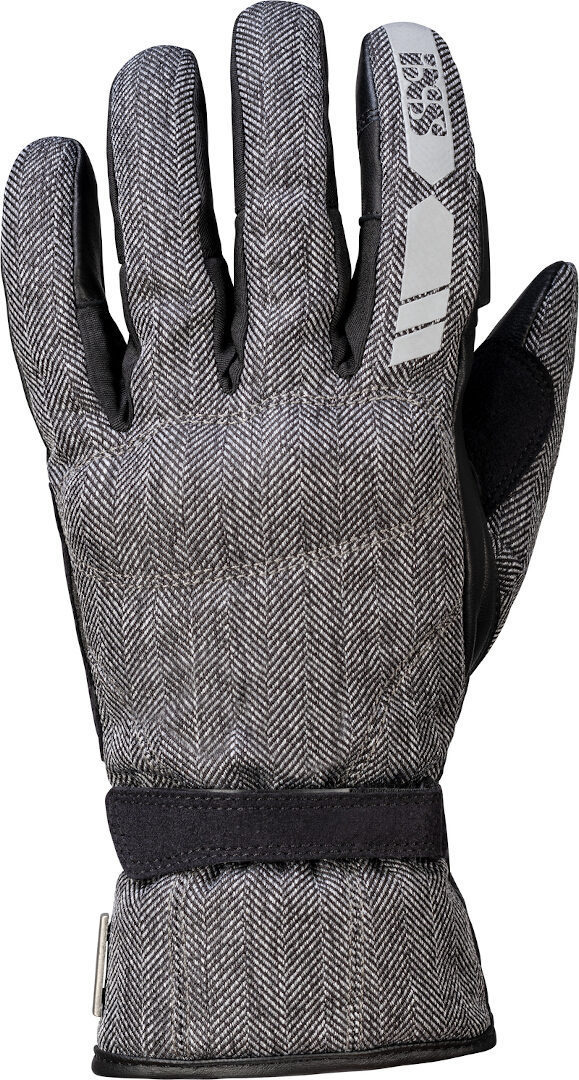 IXS Classic Women's Gloves Torino-Evo-ST 3.0 Gray / Black Waterproof 100%