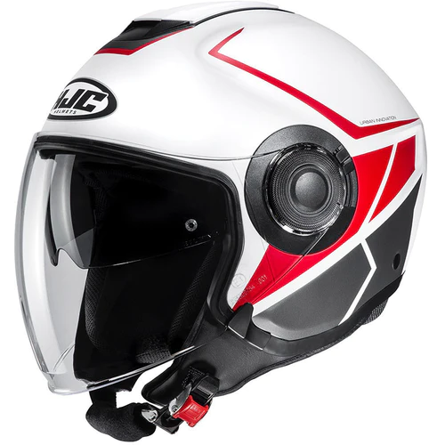Casco Hjc Jet i40 Camet MC1SF Con Occhialino interno