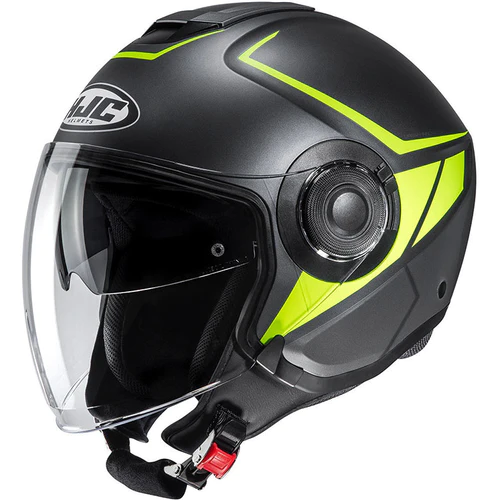 Casco Hjc Jet i40 Camet MC4HSF Con Occhialino interno
